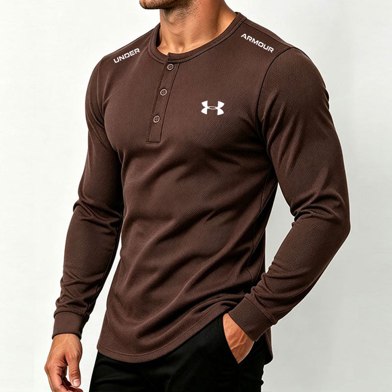 Everyday Casual Half Button Top
