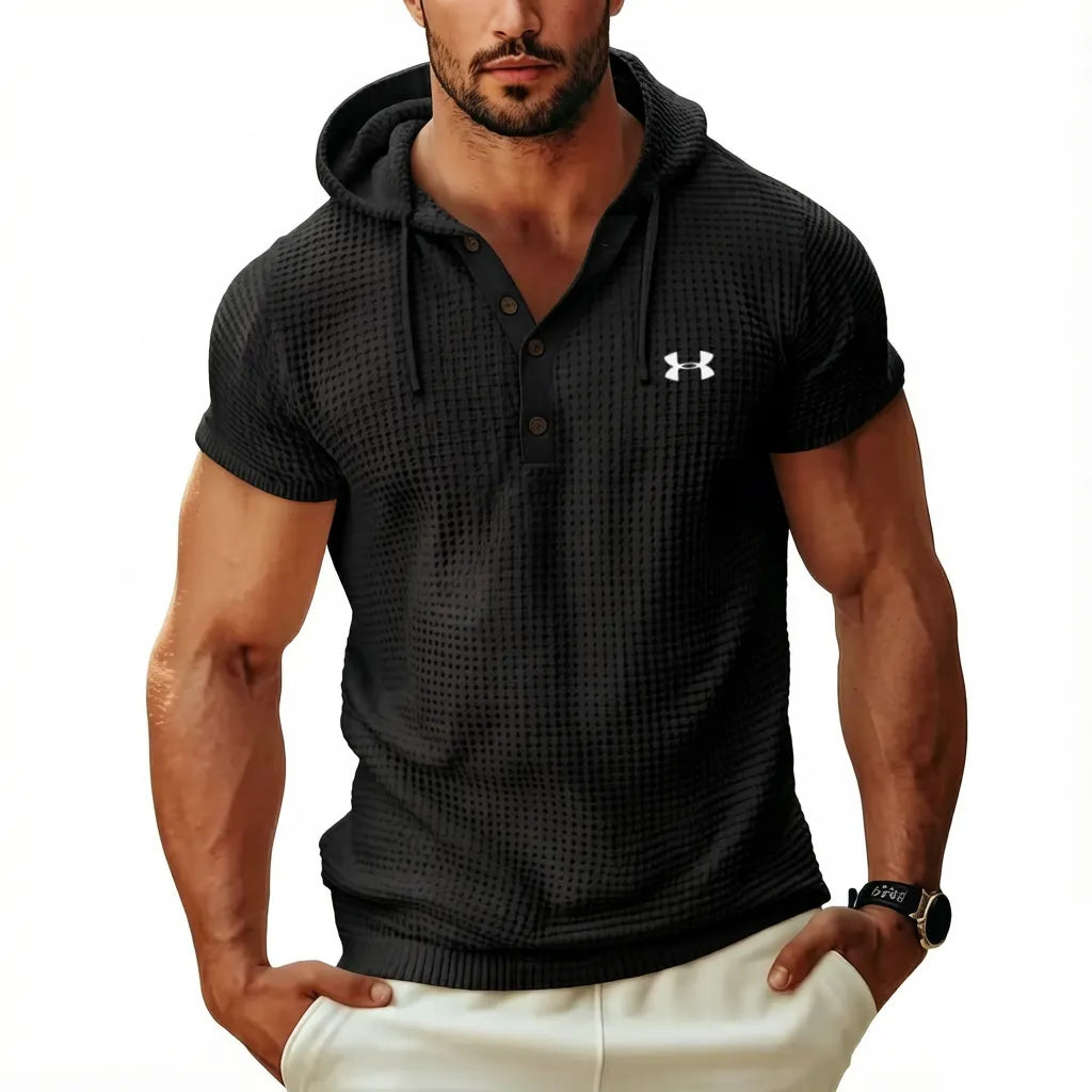 Everyday Waffle Hoodie Short-Sleeve Tee