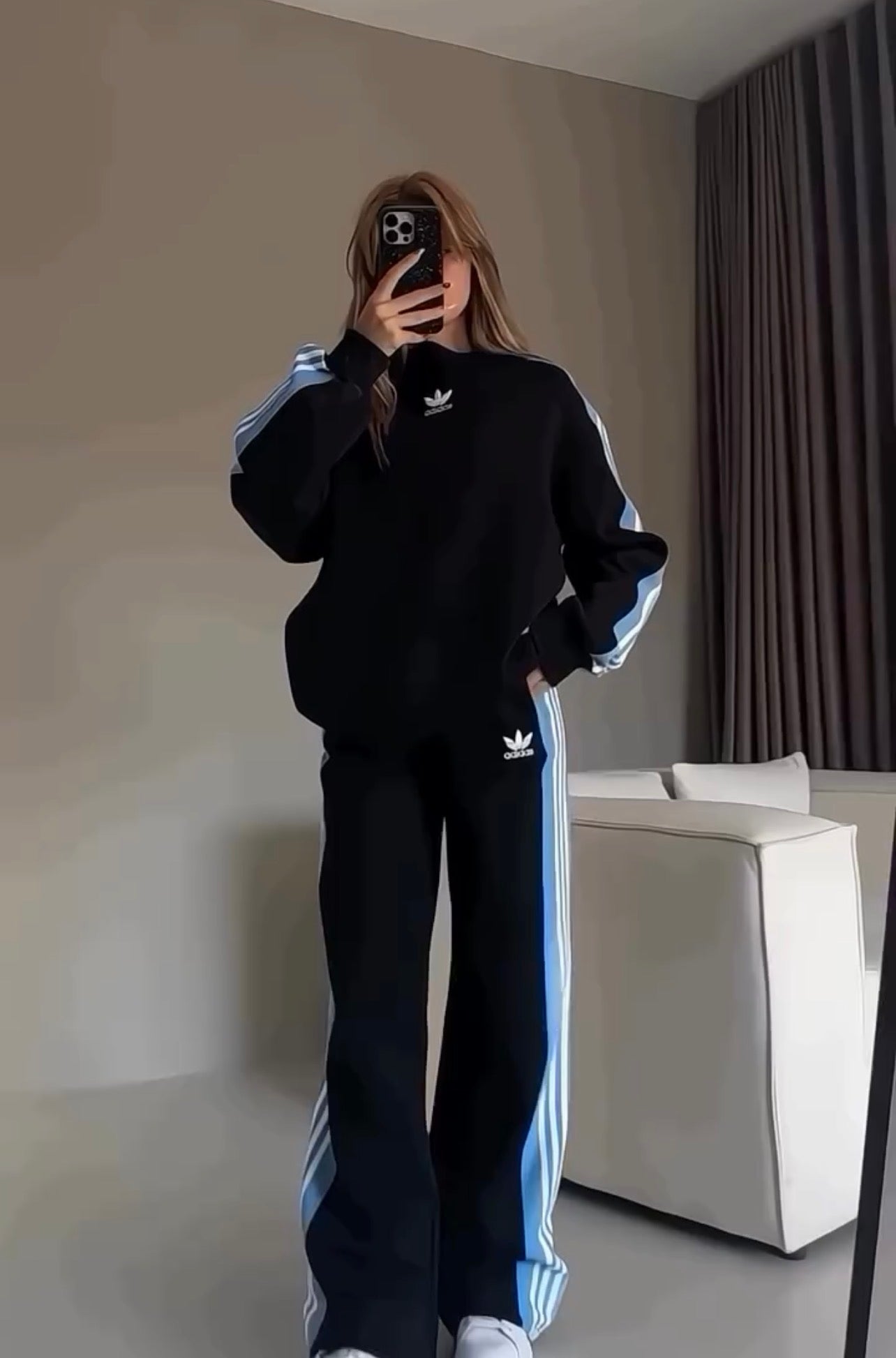 Rebelline Side Stripe Tracksuit Set