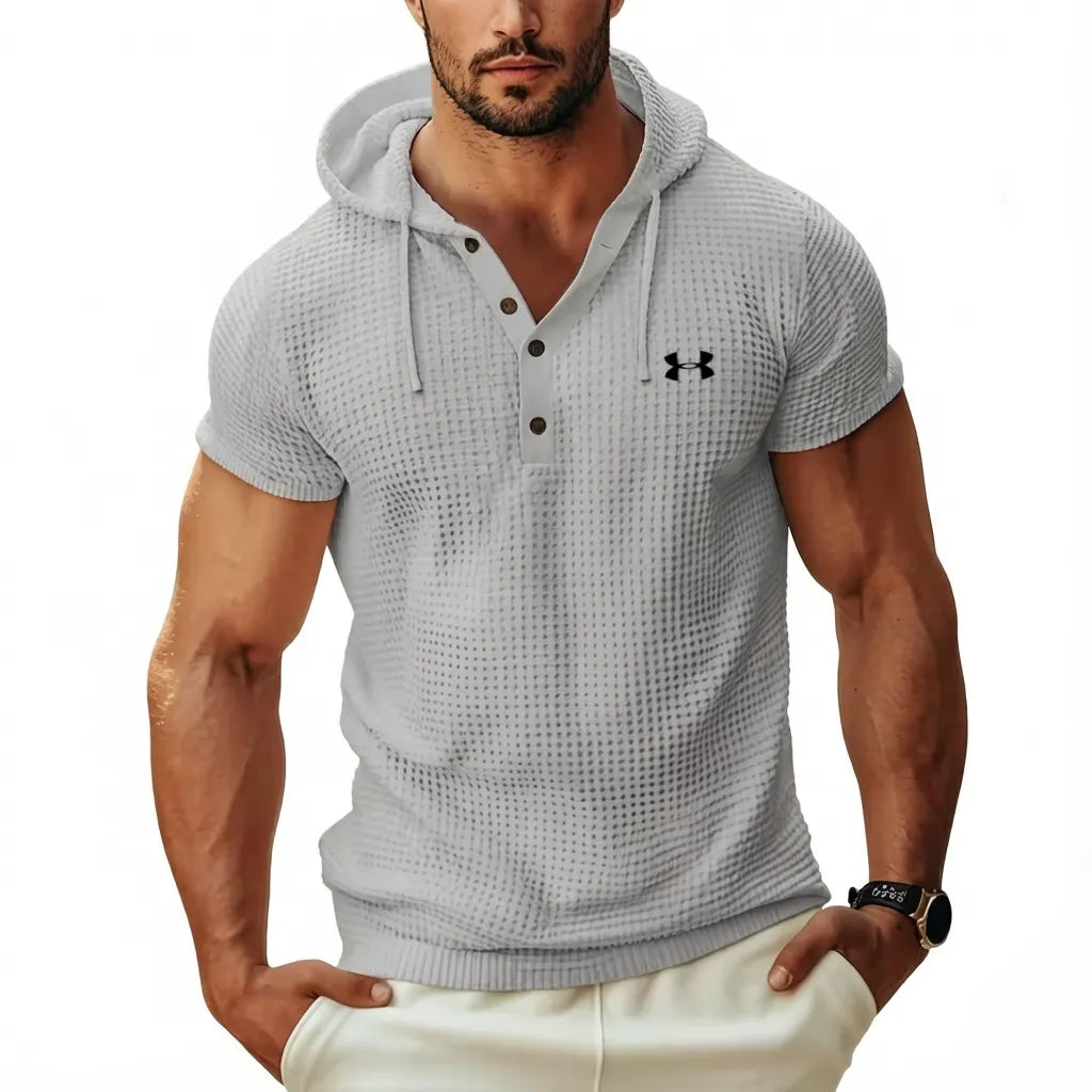 Everyday Waffle Hoodie Short-Sleeve Tee