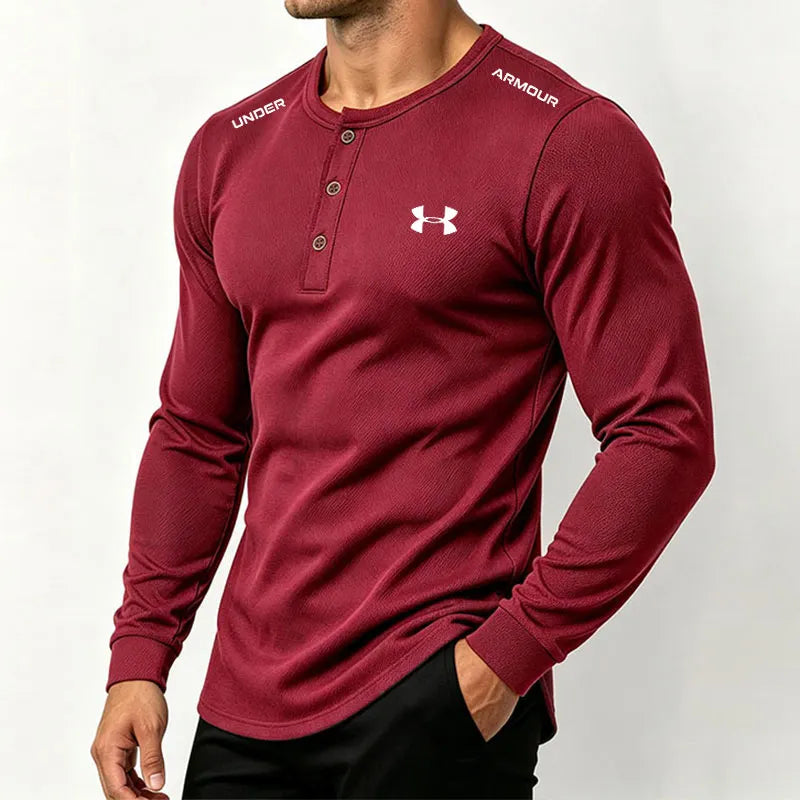 Everyday Casual Half Button Top