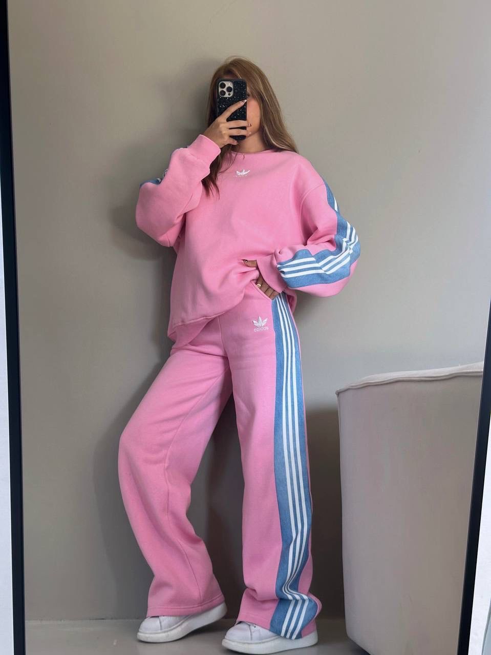 Rebelline Side Stripe Tracksuit Set
