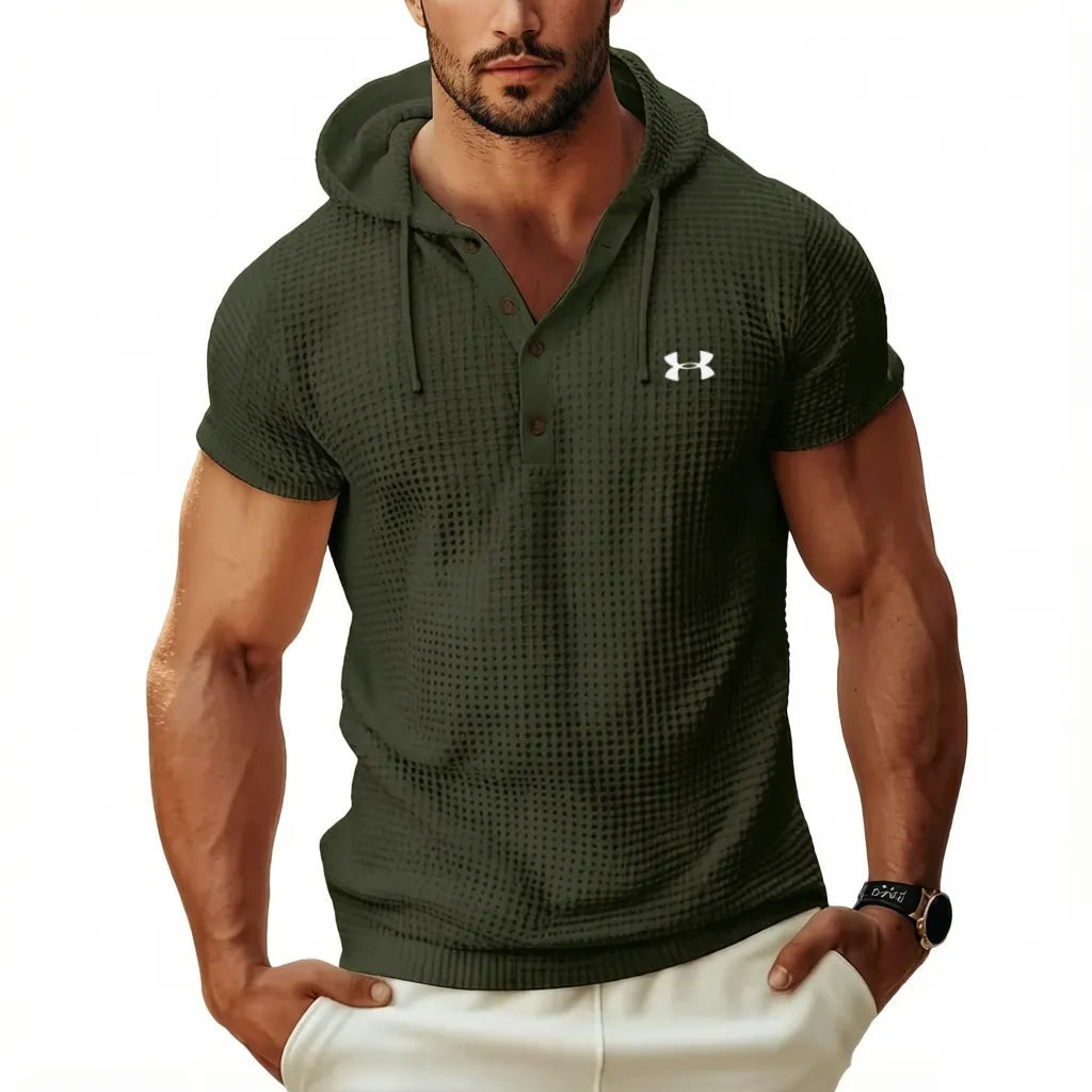 Everyday Waffle Hoodie Short-Sleeve Tee