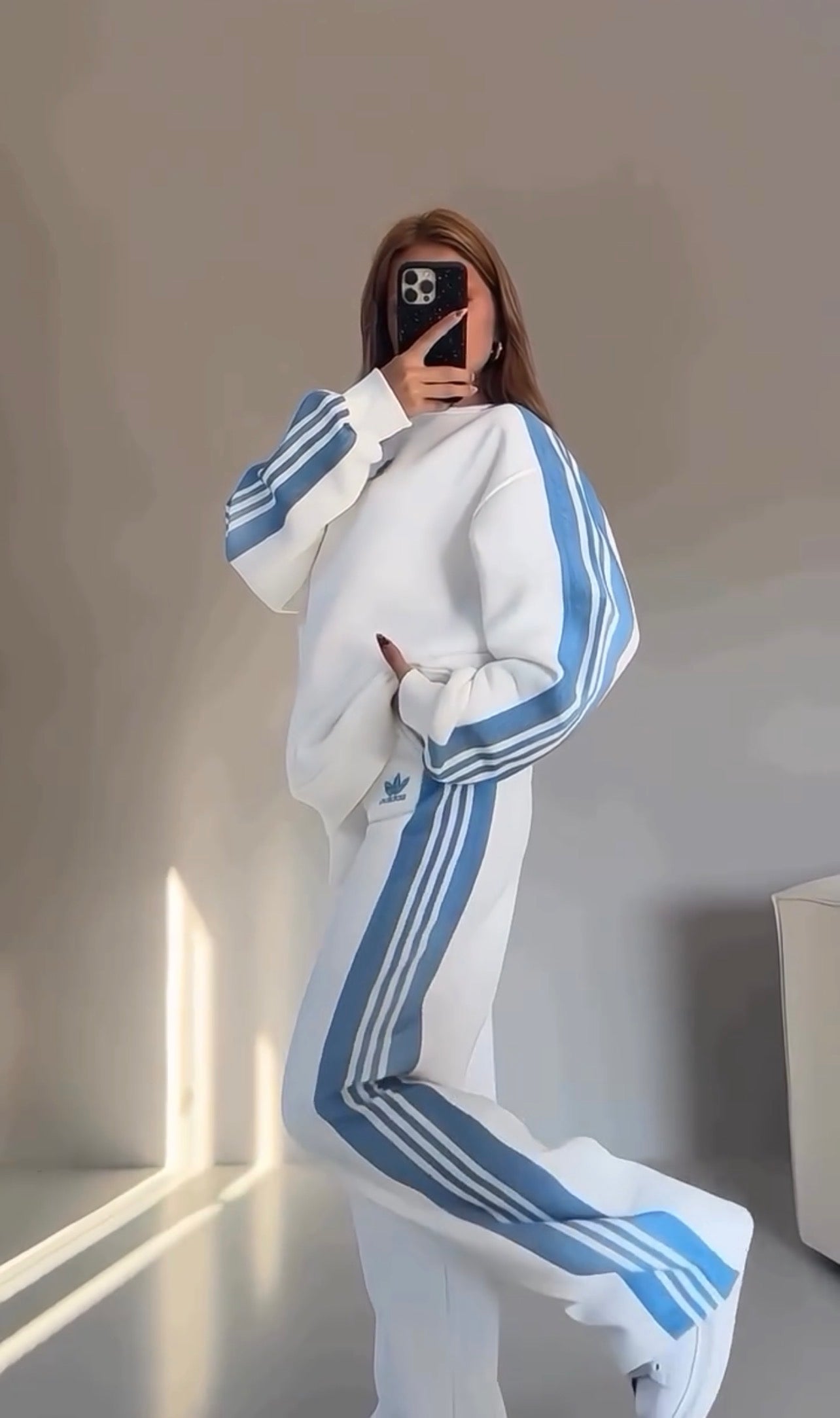 Rebelline Side Stripe Tracksuit Set