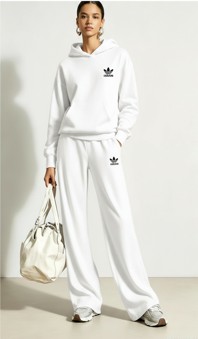 CozyMove Wide-Leg Tracksuit Set